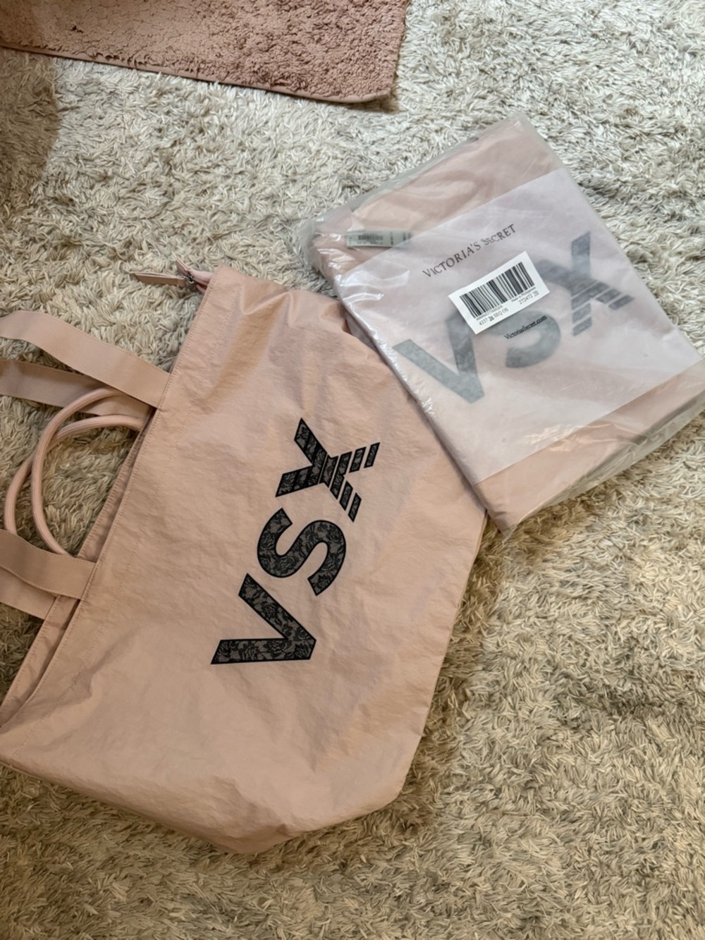Victoria's Secret Pink Nylon VSX Tote Bag One New in package